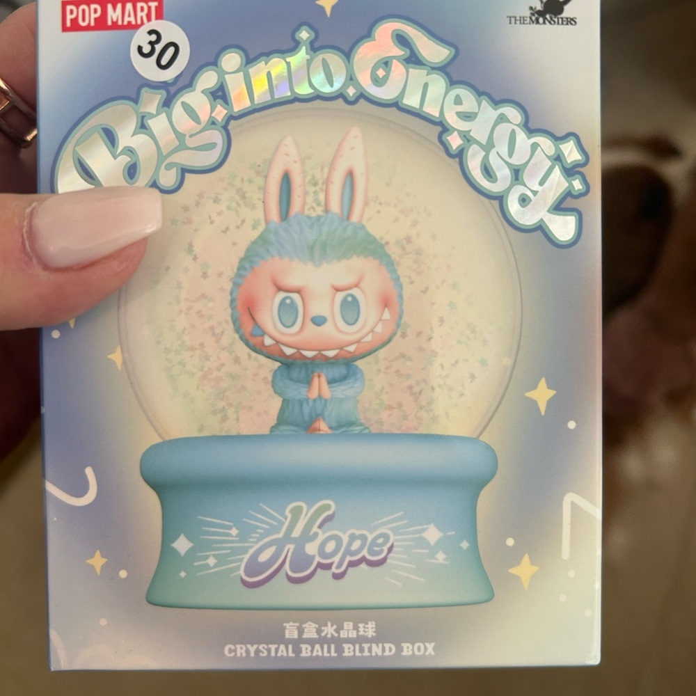 Pop Mart Biginto Energy Crystal Ball Blind Box - Blue